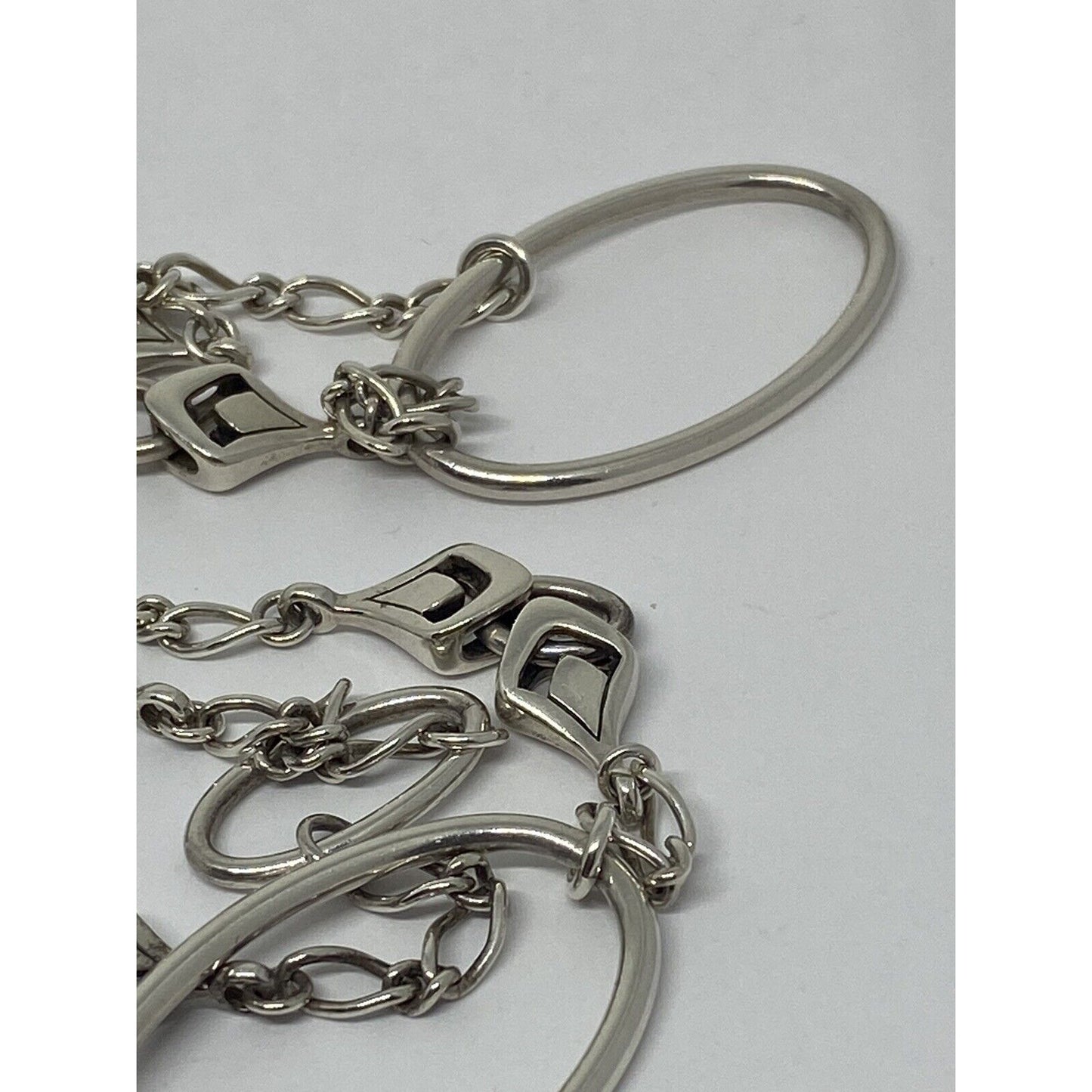 John Hardy 'Naga Dragon' Onyx Sapphire Sterling Silver Lariat 43.5”