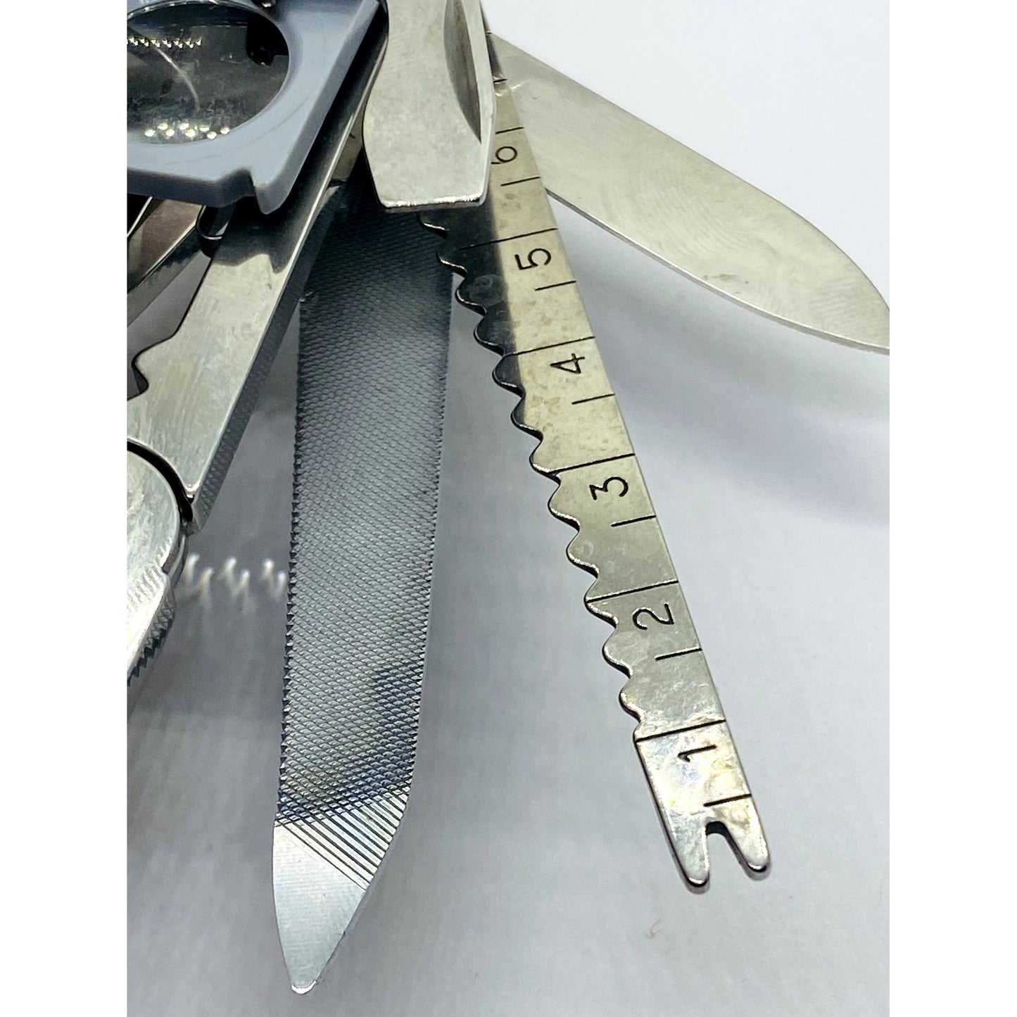 TIFFANY & CO STERLING SILVER 18K & BLUE Victorinox Swiss Army Swiss Champ Knife
