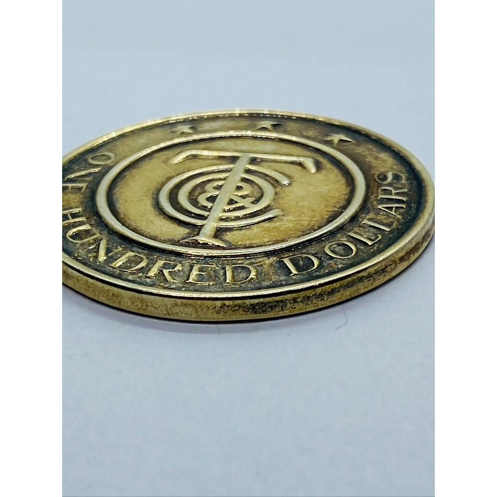 Tiffany & Co $100 One Hundred Dollars Token