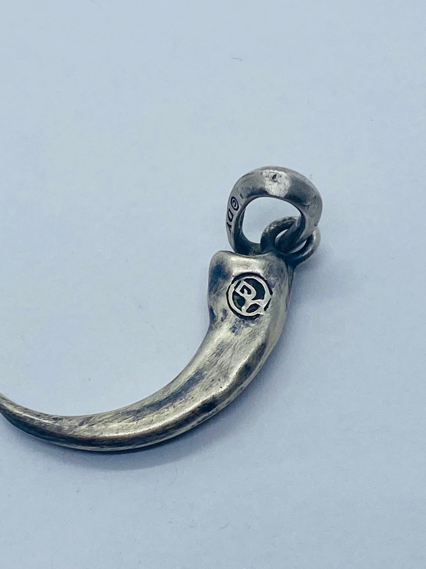 David Yurman Sterling Silver Amulets Shark Tooth Pendant