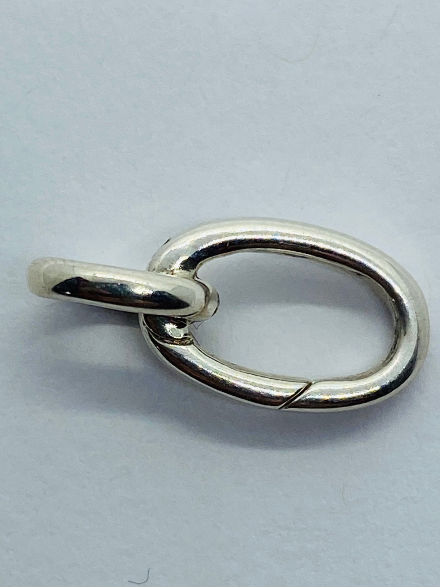 Tiffany Oval Clasping Link Spring Jump Ring Extender