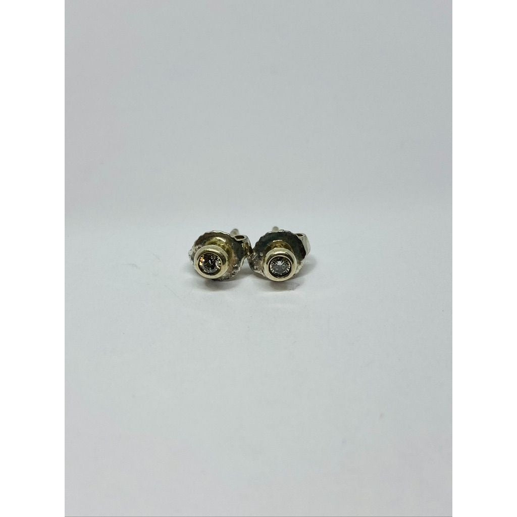 Tiffany & Co Elsa Peretti Diamond By The Yard Earrings .10ct