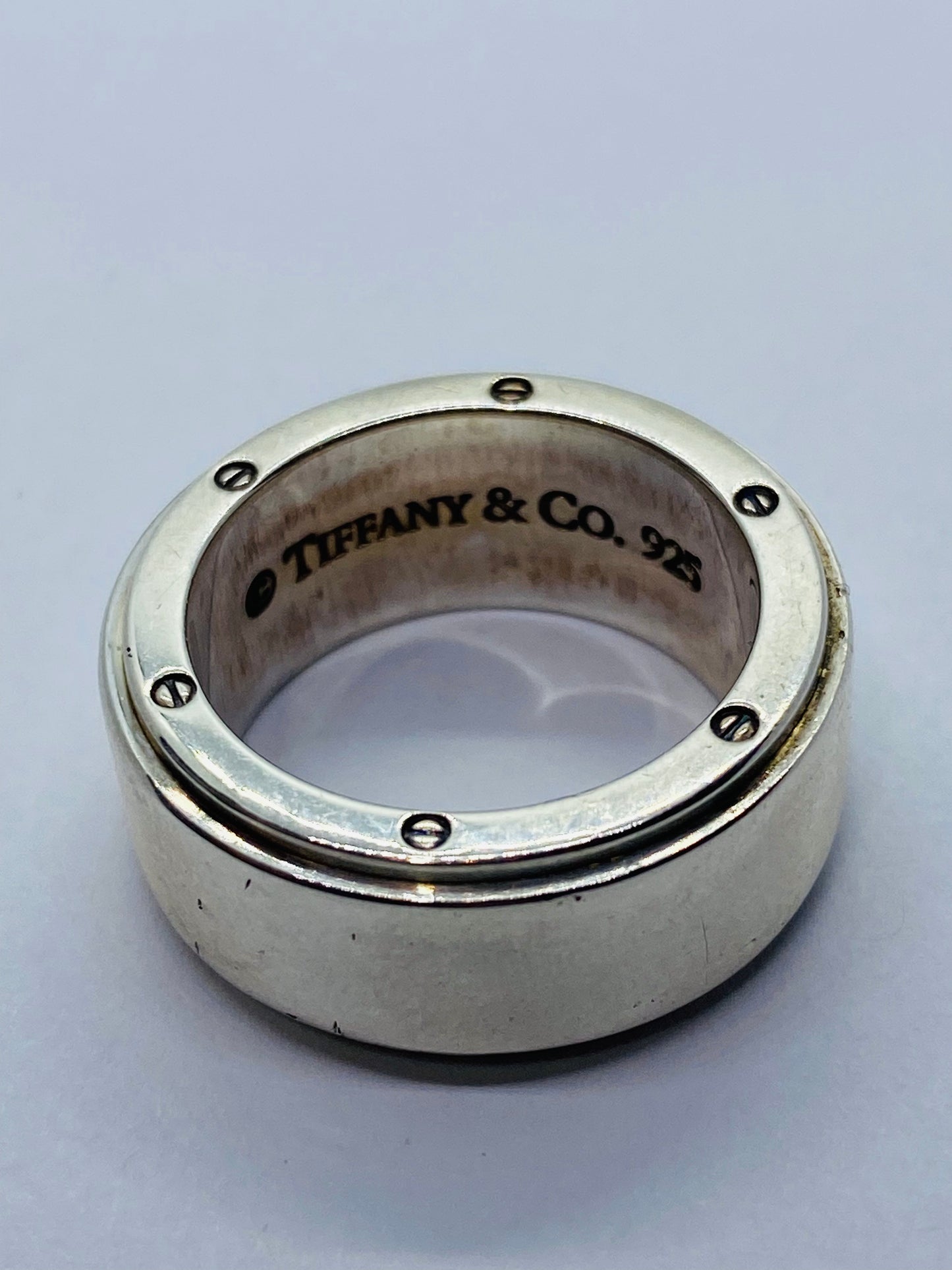 Tiffany & Co. Metropolis Wide Band 6.25 Ring Sterling Silver 925 15.8 Gram