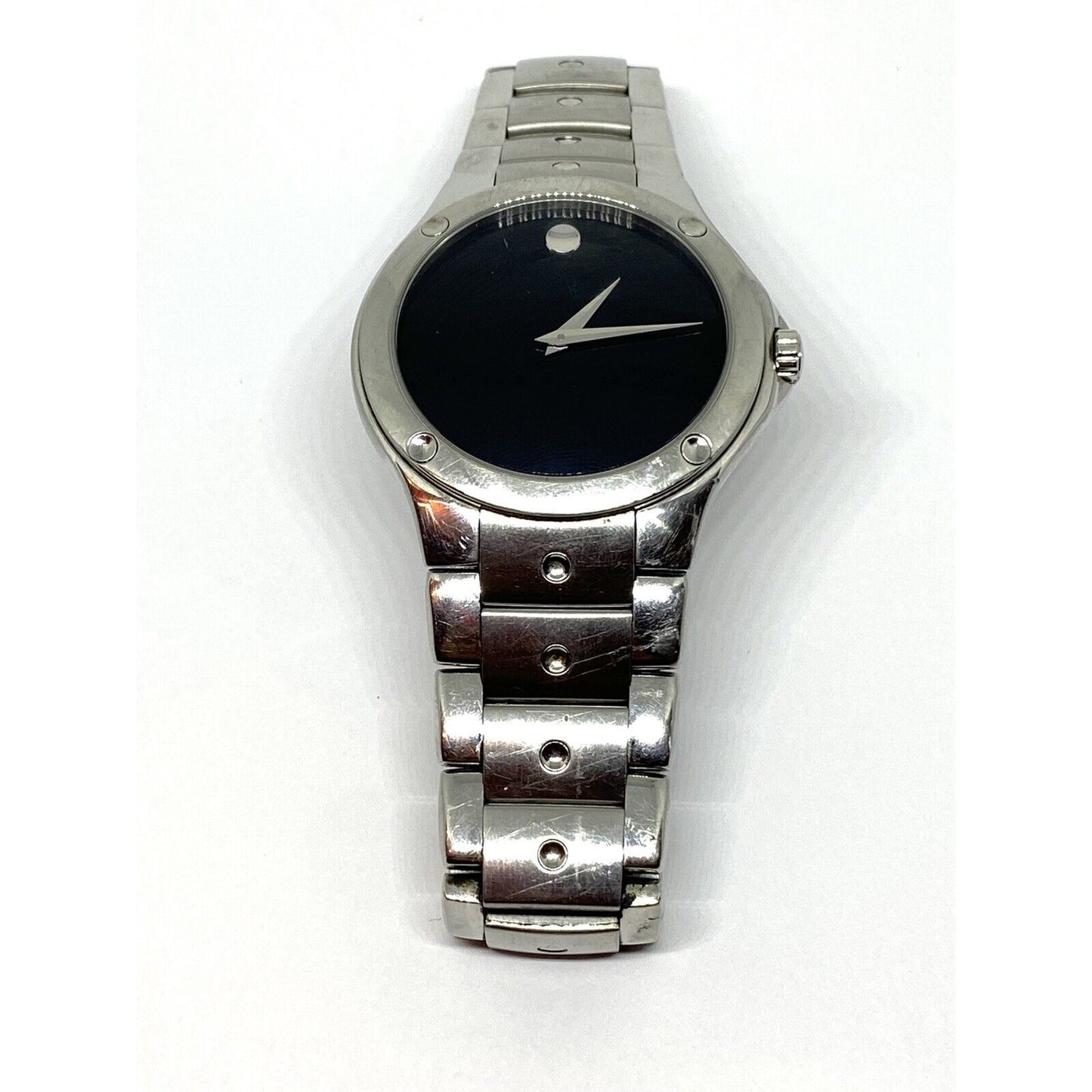 MOVADO Stainless Steel Sports Edition SE Museum Men's Watch 84.G1.1882 7.5”