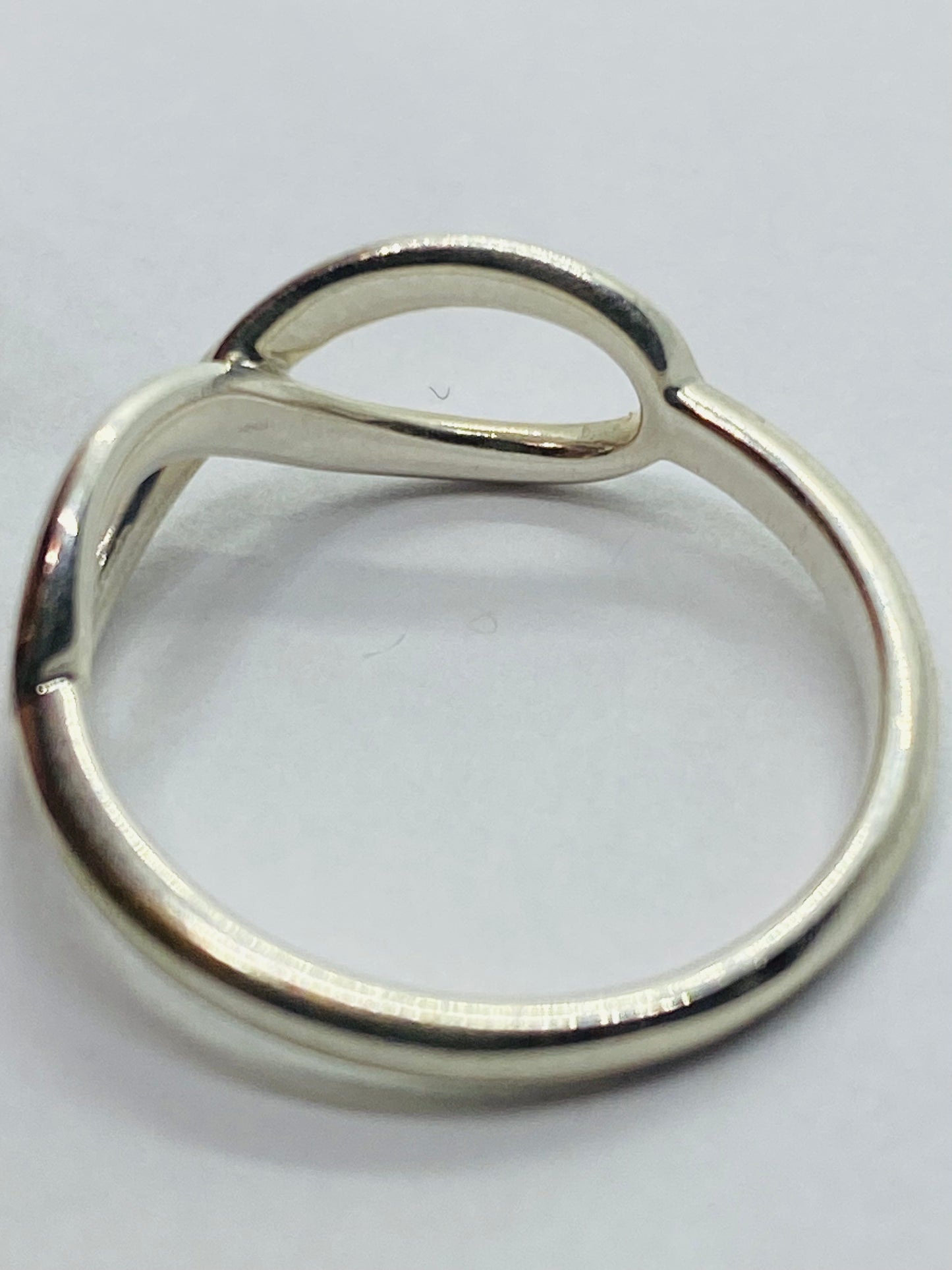 Tiffany & Co Sterling Silver 925 Infinity Band Ring Size 6