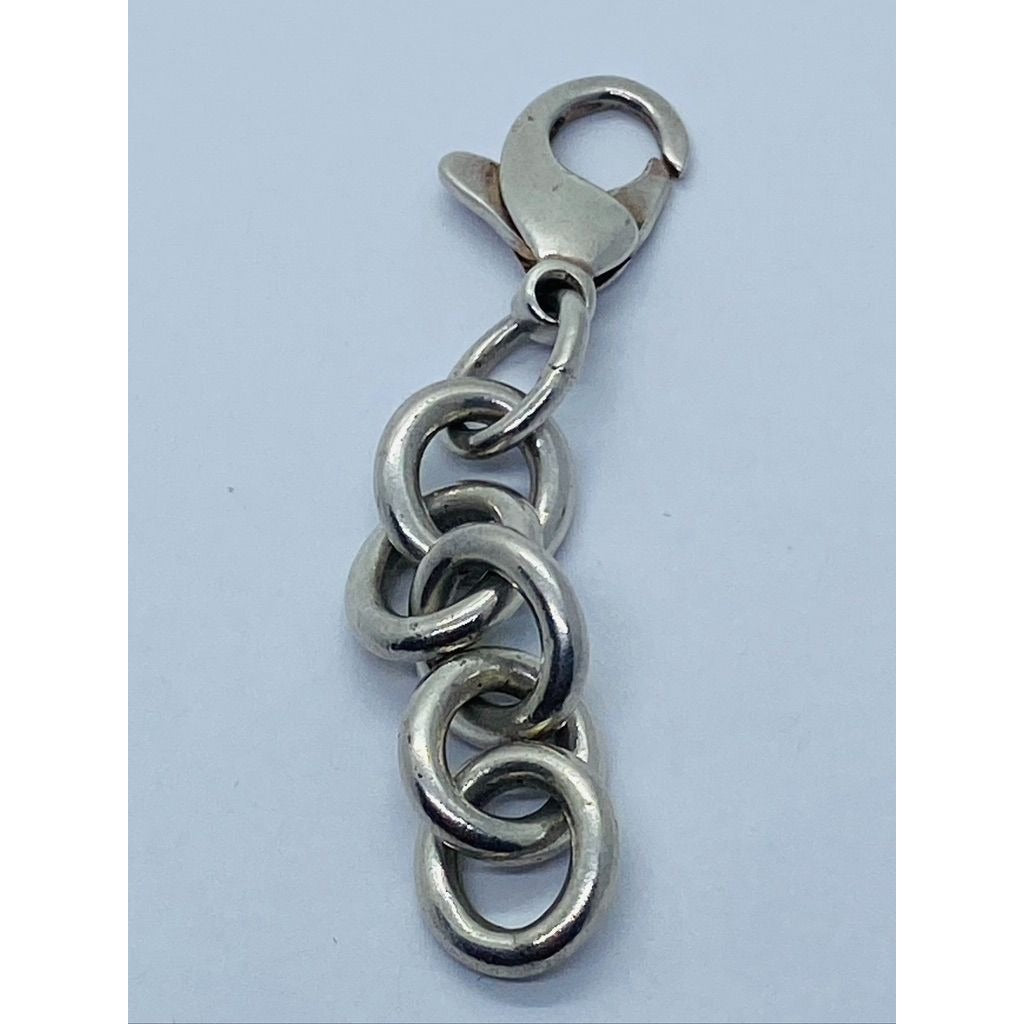 Tiffany & Co Silver Lobster Claw Clasp Extra Chain Links for Repair Lengthening