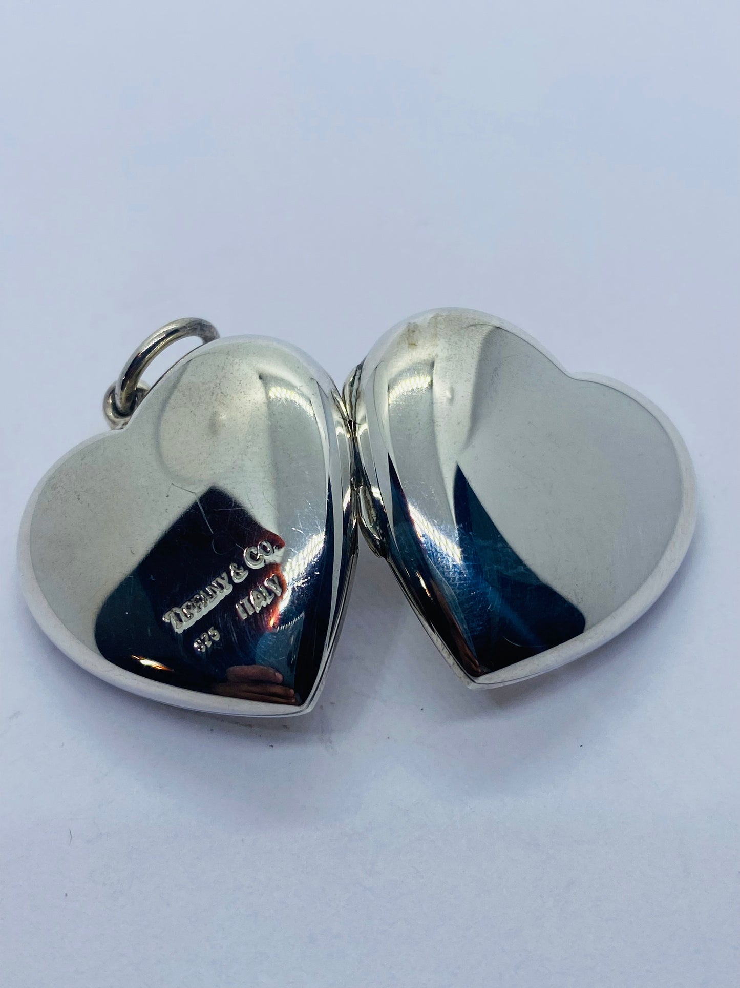Tiffany & Co Locket LARGE 31mm without bail Excellent Condition 925