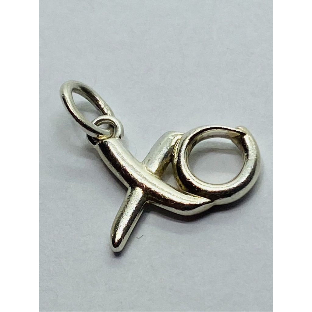 Tiffany & Co Rare Sterling Paloma Picasso XO Pendant Sterling Silver 925