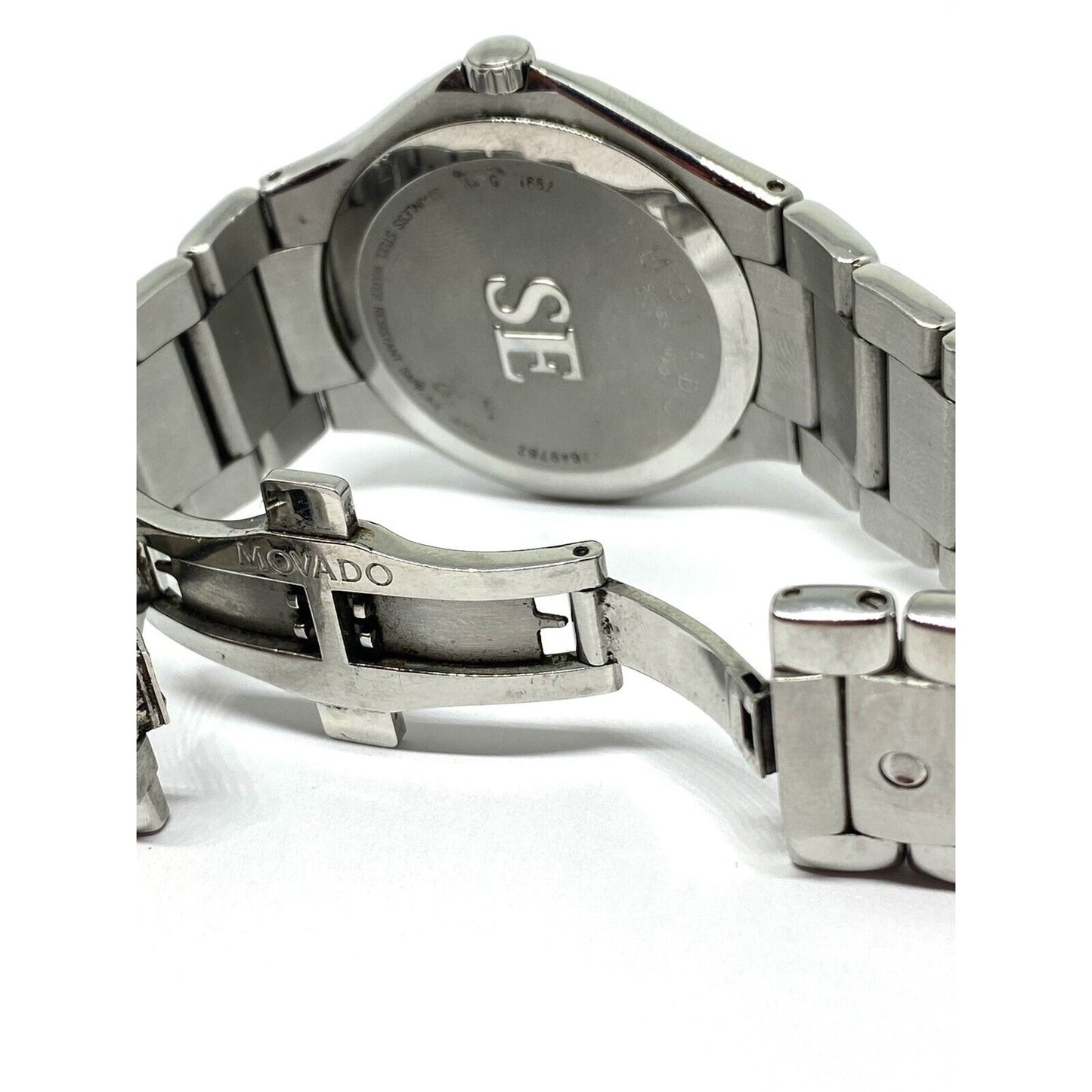 MOVADO Stainless Steel Sports Edition SE Museum Men's Watch 84.G1.1882 7.5”