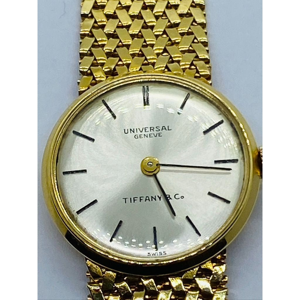 Tiffany & Co Universal Geneve 18K Yellow Gold Mechanical Watch