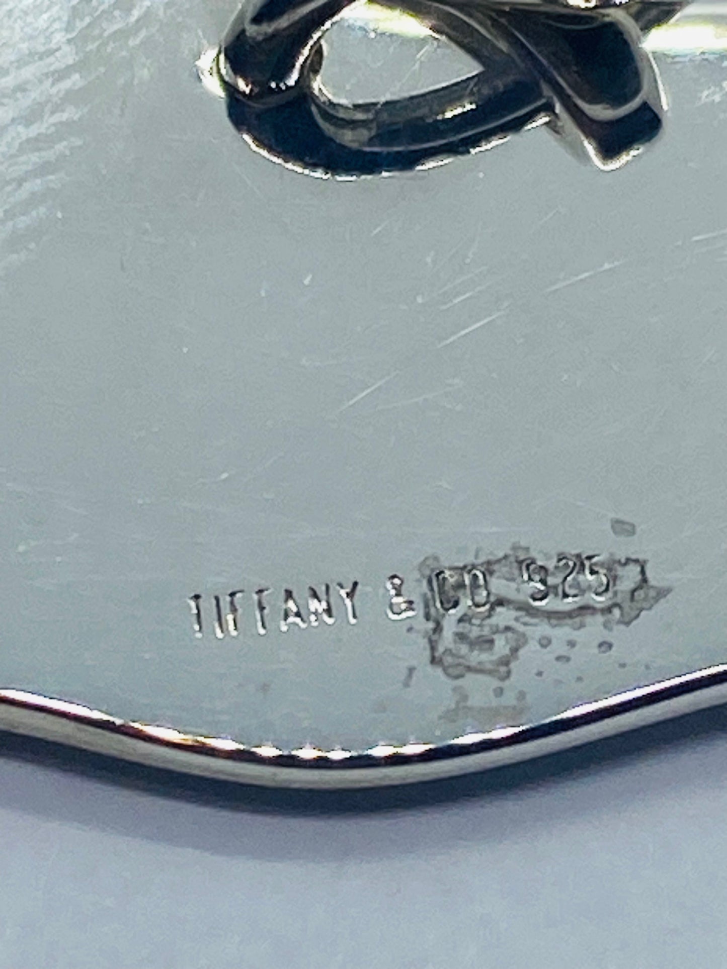 Tiffany & Co 925 Sterling Silver Extra Large Scottie Terrier Dog Charm Lobster