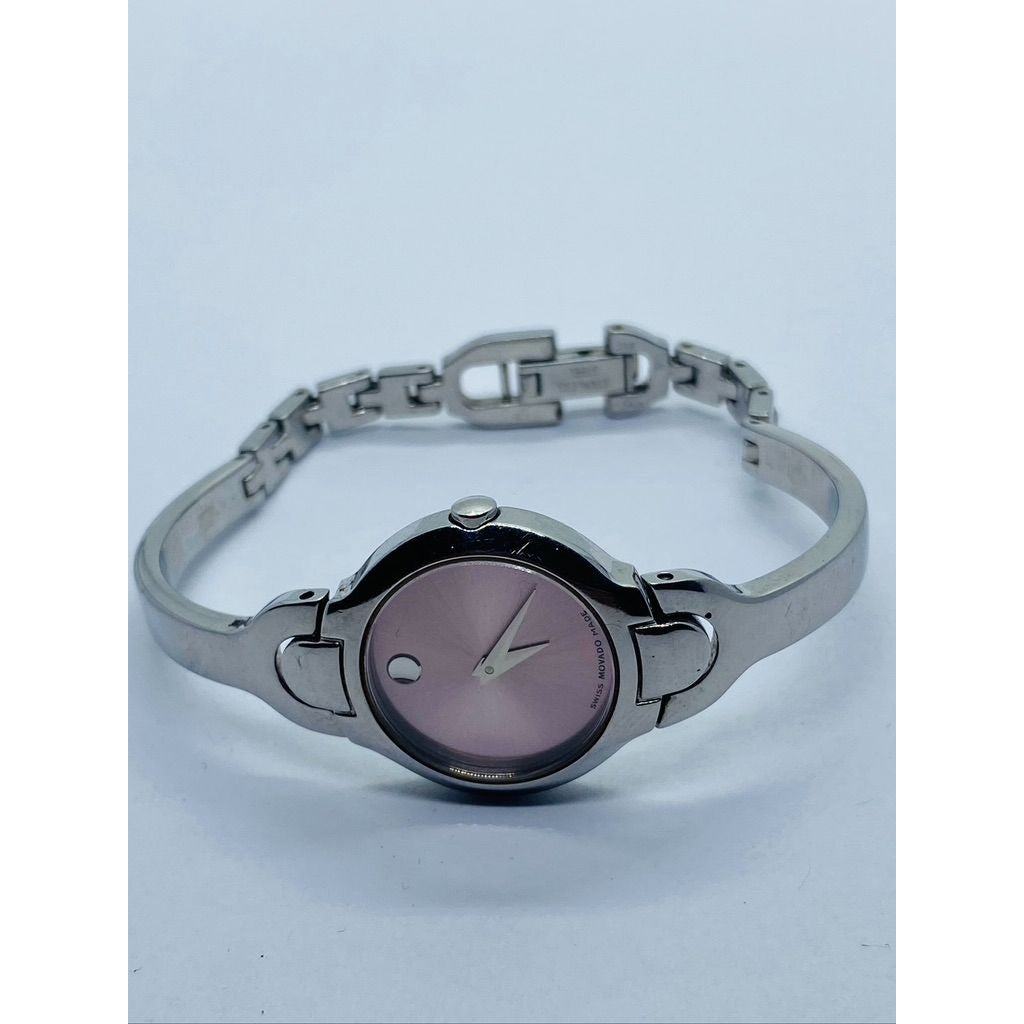 Movado Kara Stainless Steel Pink Dial 25MM