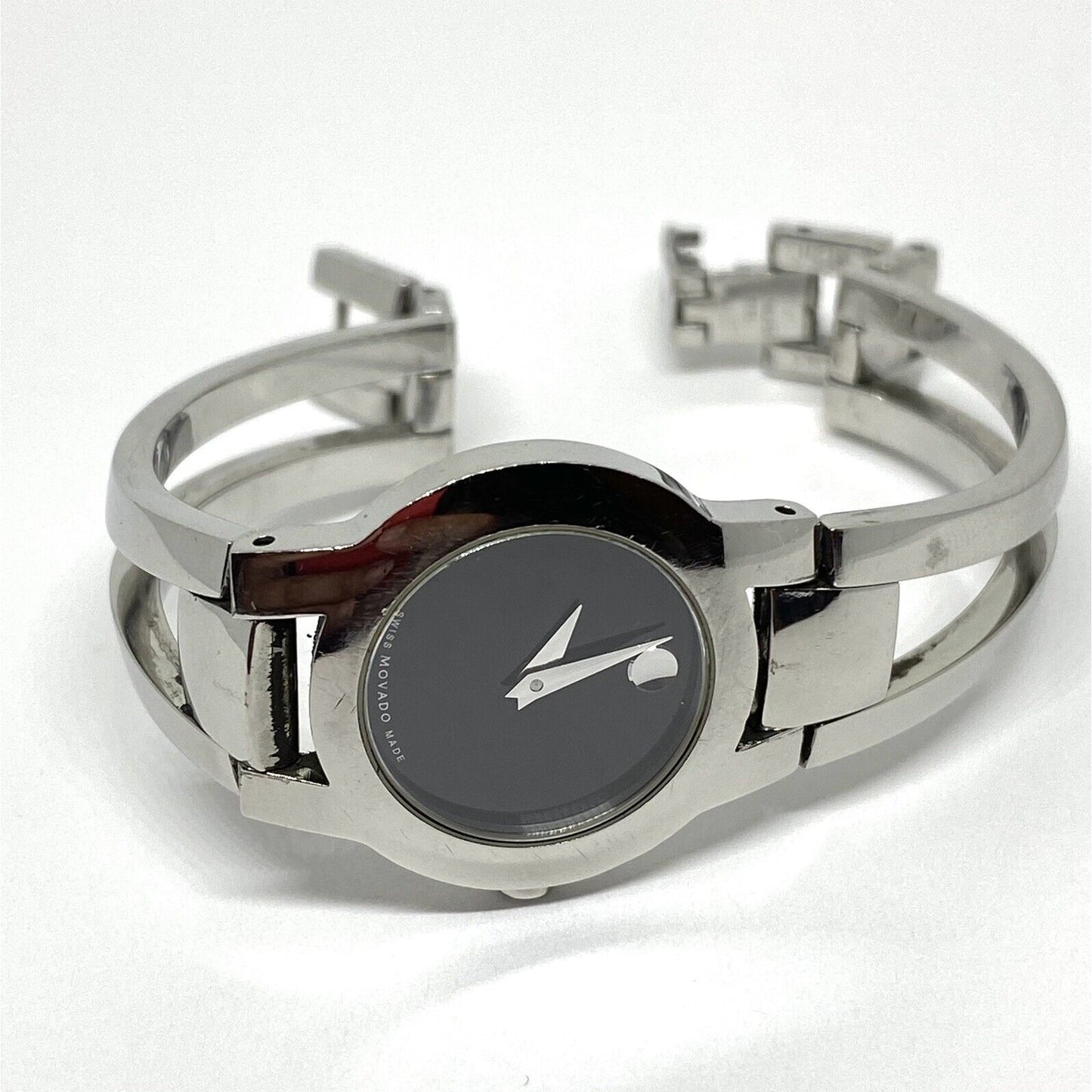 Ladies Movado Black Museum Dial Swiss Watch (84 E41842