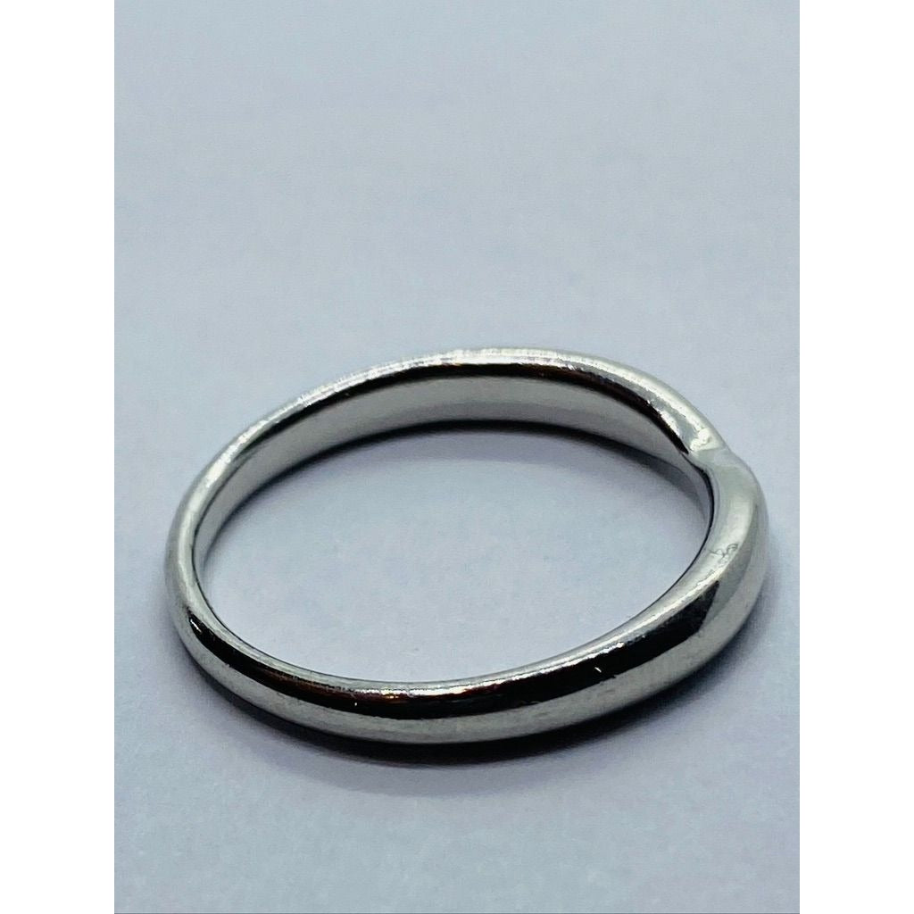 Tiffany & Co. Harmony Wedding Band in Platinum Size 7.5