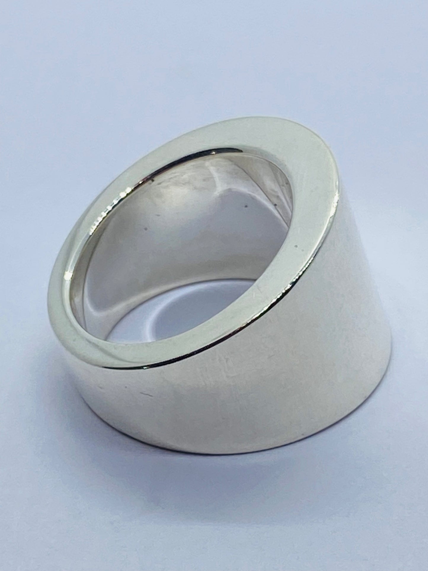 Tiffany & Co Out of Retirement Ring Heavy Dome Ring Sterling Silver 925