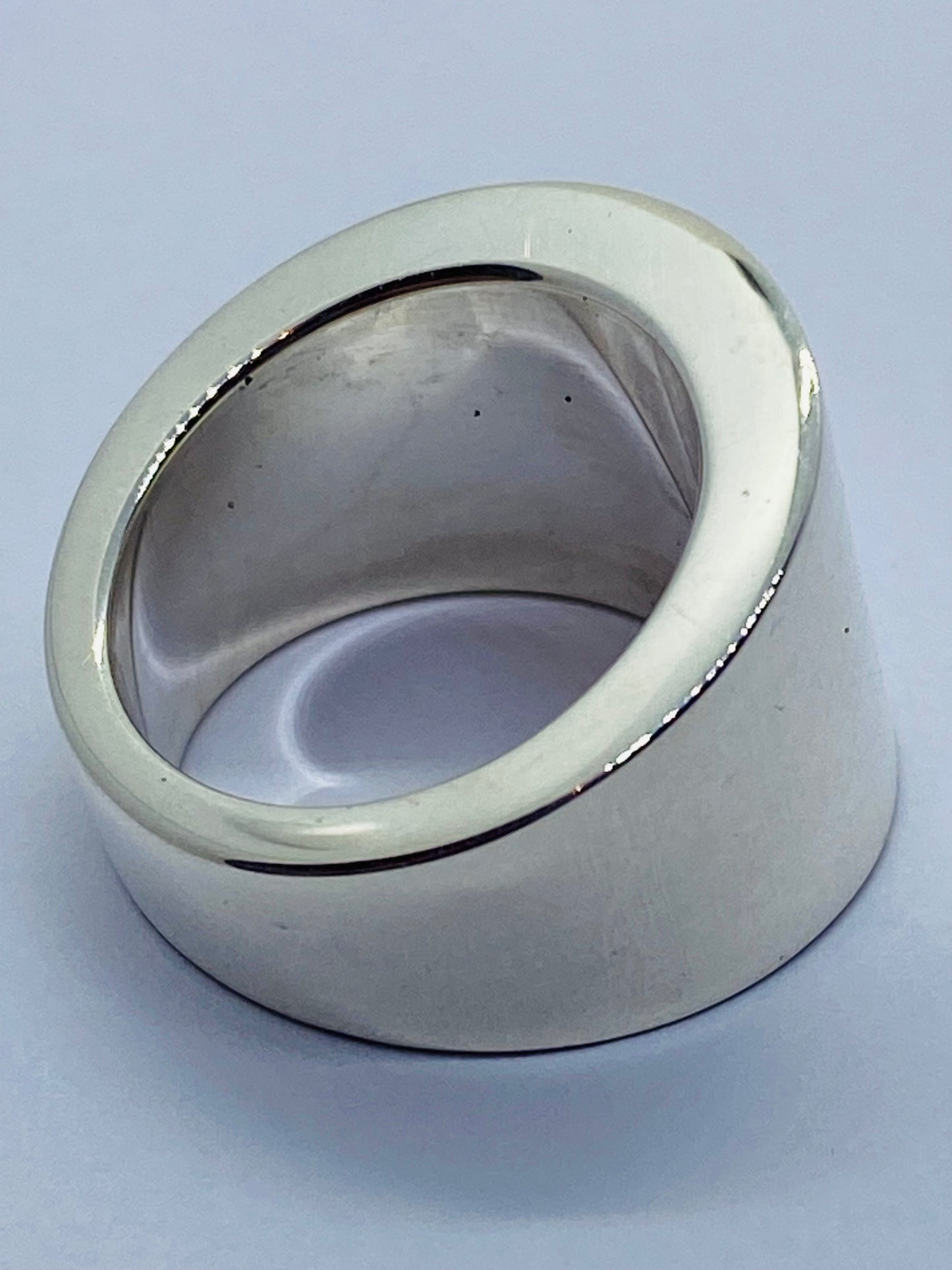 Tiffany & Co Out of Retirement Ring Heavy Dome Ring Sterling Silver 925