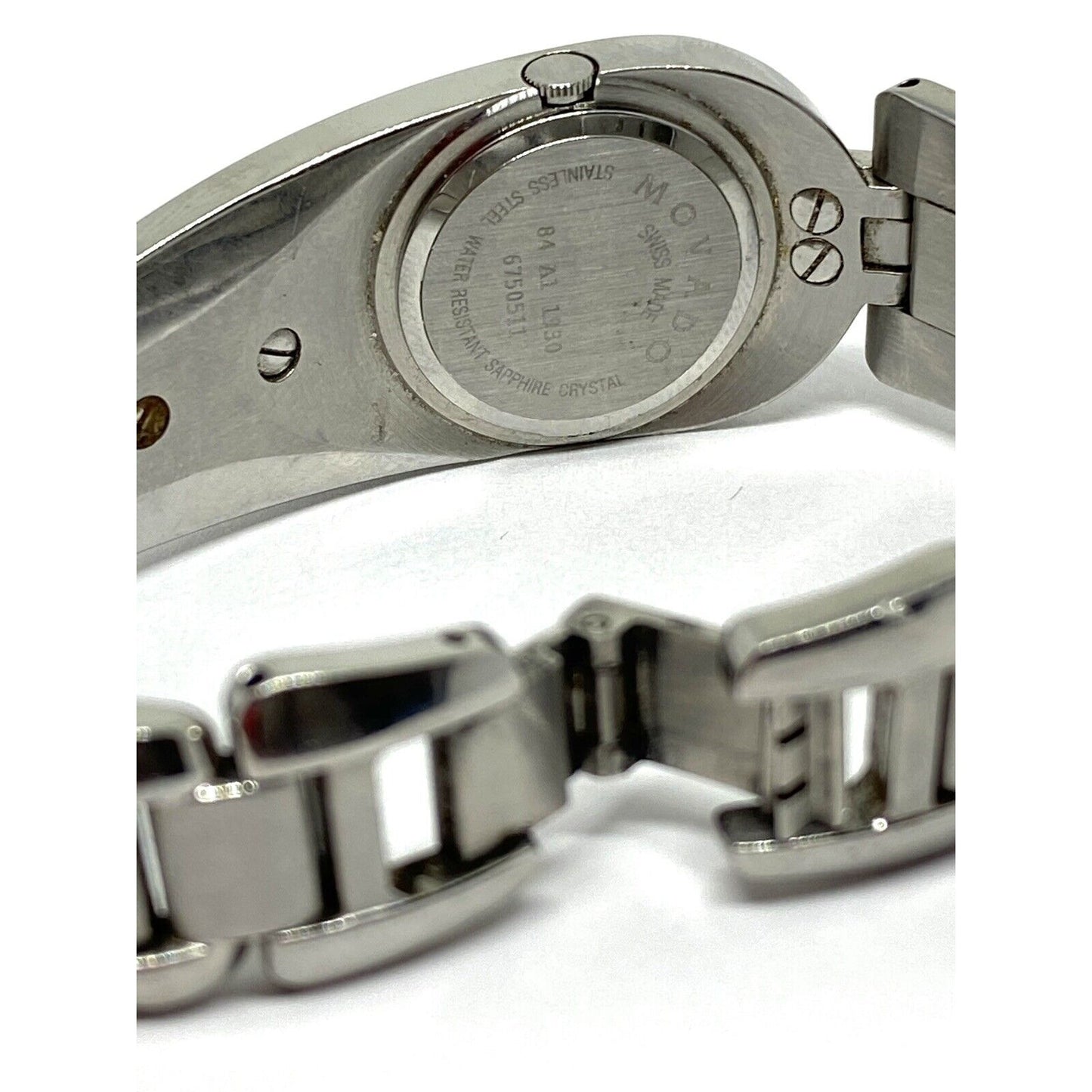 Women's Movado Museum Watch - Stainless Steel / Swiss / 84 A1 1930 6.5” Wrist