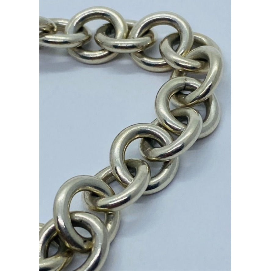 Tiffany & Co Please Return To Tiffany Heart Bracelet 7.75"
