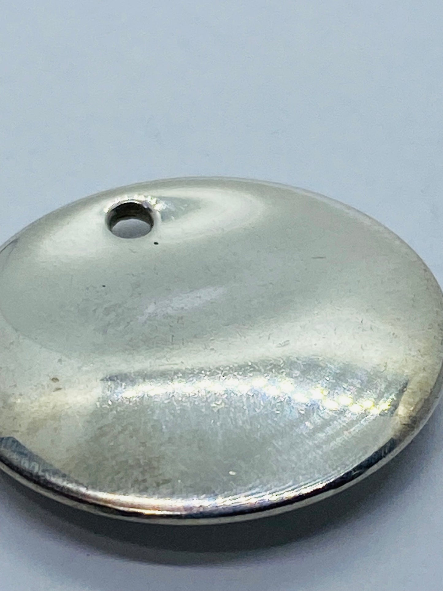 Tiffany & Co Elsa Peretti Sterling Silver 23mm Round Disc Pendant