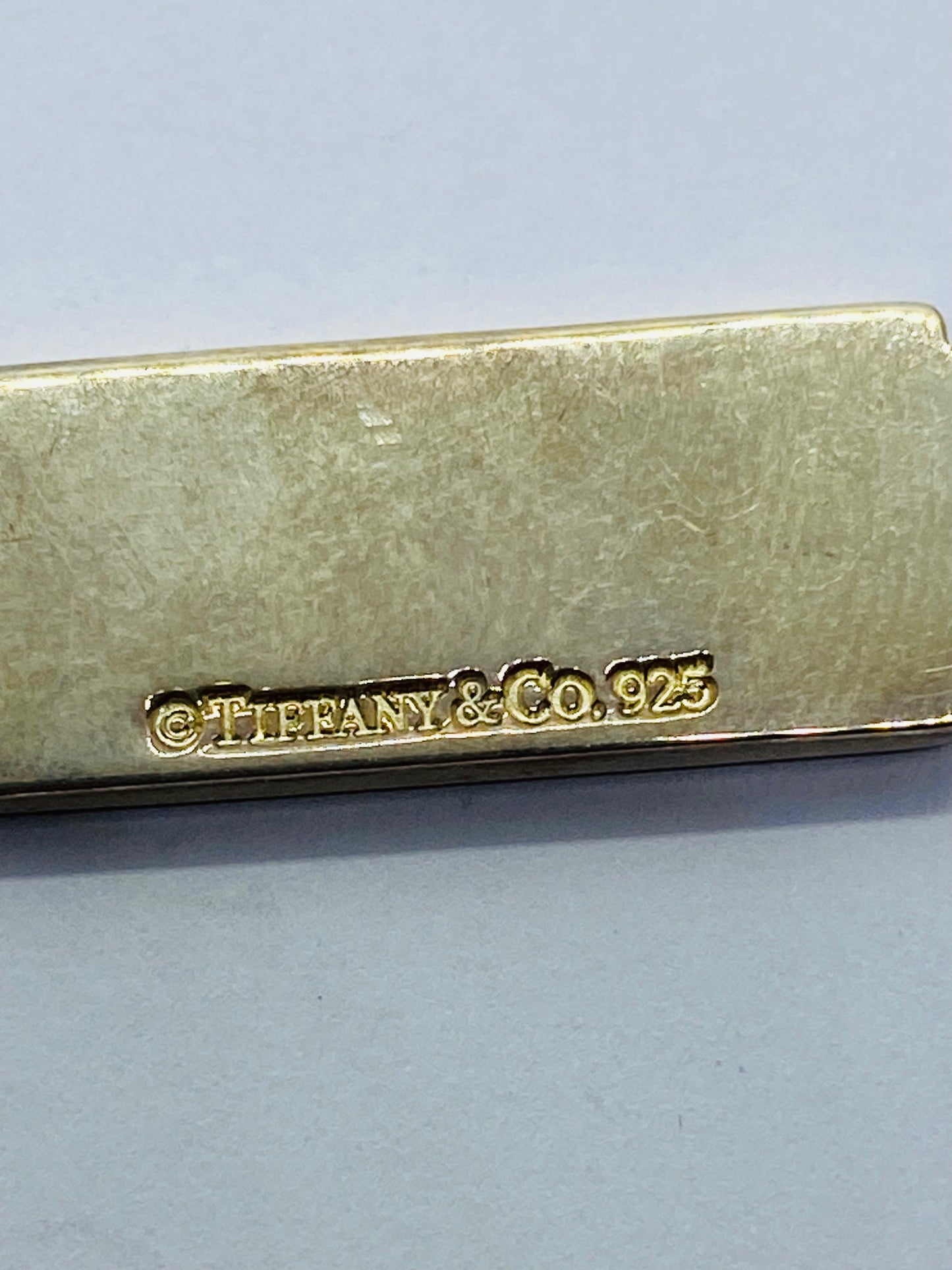 Tiffany & Co Silver Old Bond Street Pendant Charm For Necklace retired