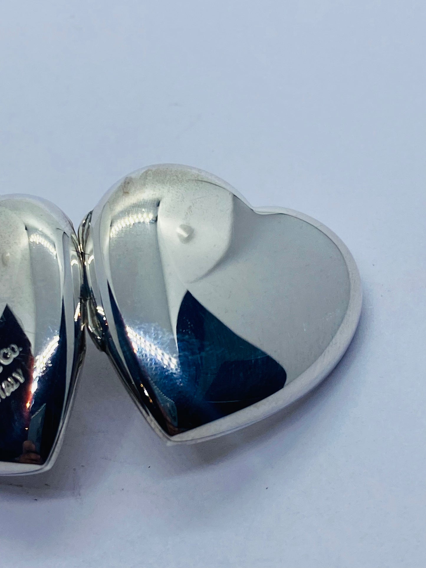 Tiffany & Co Locket LARGE 31mm without bail Excellent Condition 925