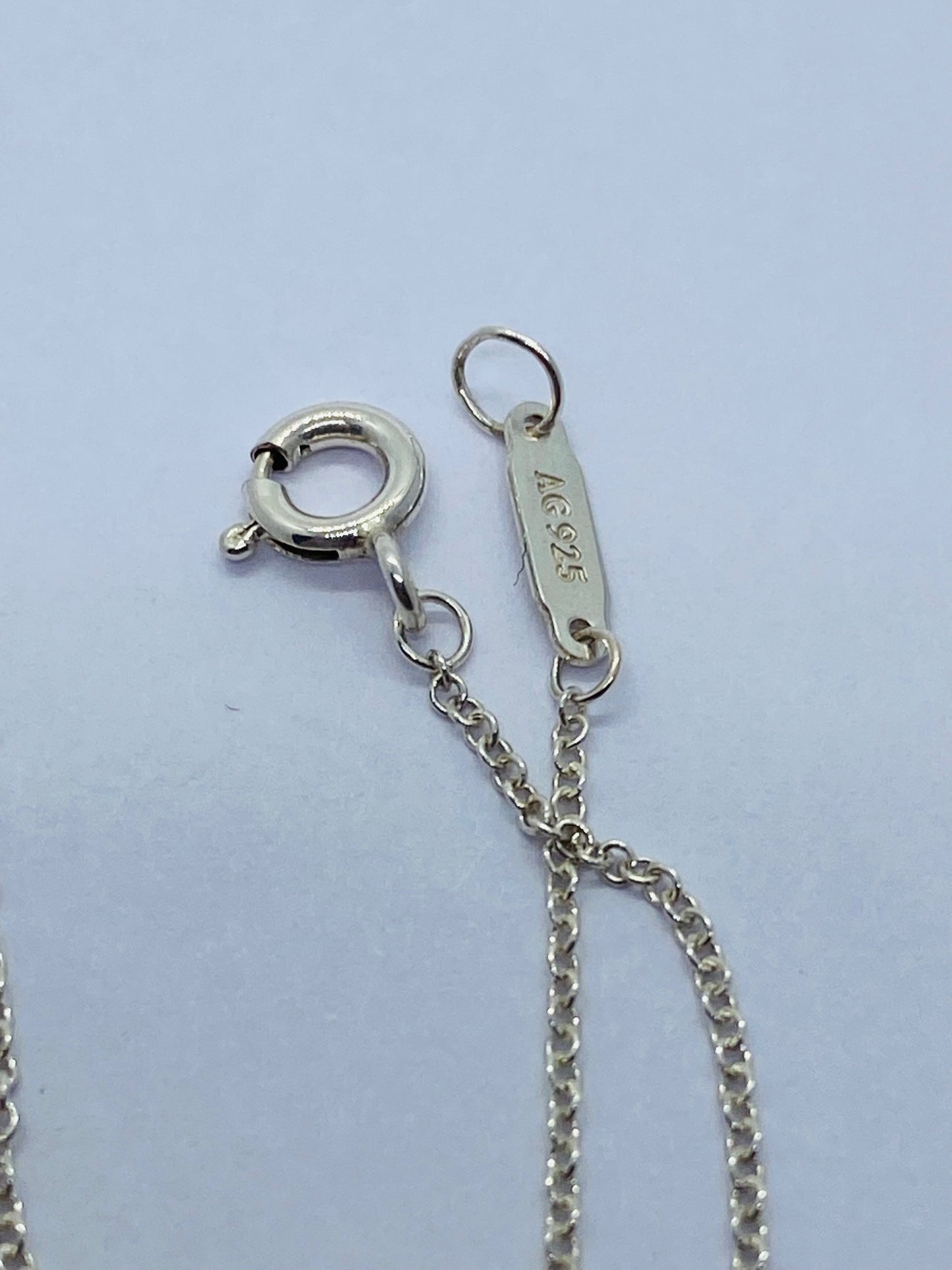 Tiffany & Co Sterling Silver Engravable Blank Heart Tag Necklace 18" READ!!!