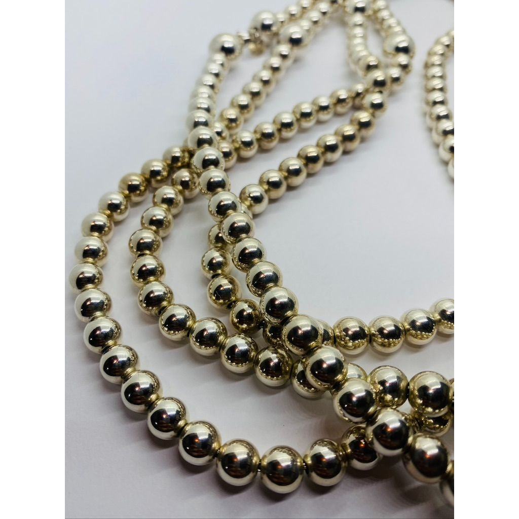 Tiffany & Co Hardwear Ball Bead 87" Extra Long Necklace RARE