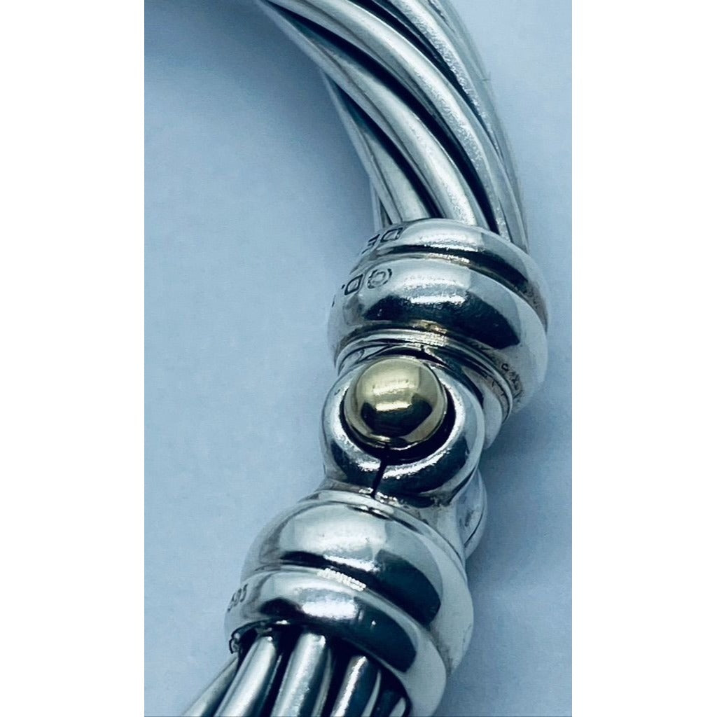 David Yurman Hinge Watch Case Bangle Bracelet 925 585