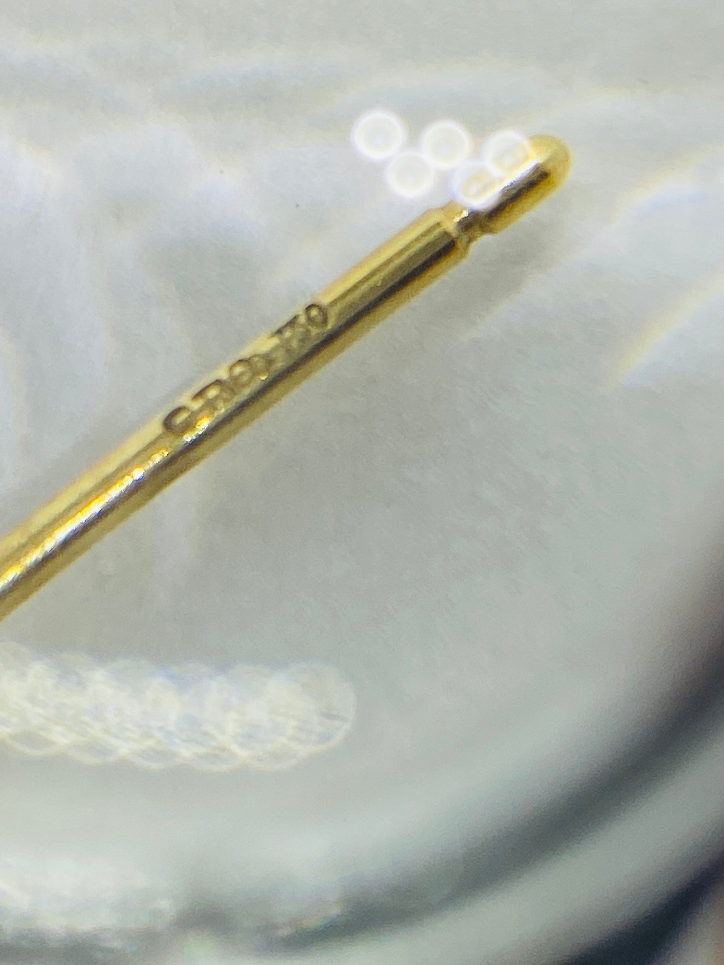 Tiffany & Co 18K Yellow Gold Single Hoop Earring 22MM