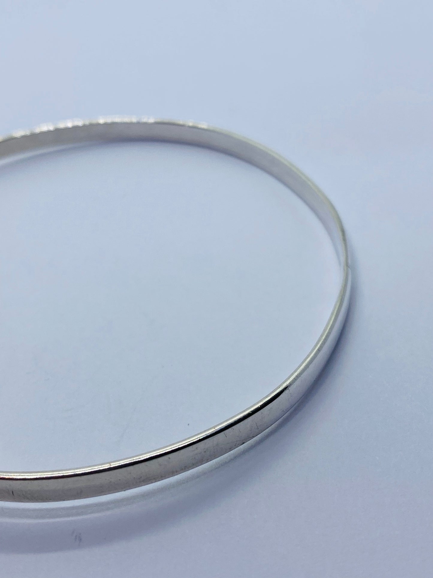 RARE XXL Tiffany & Co. Sterling Silver 18K Yellow Gold Circle Bangle Bracelet