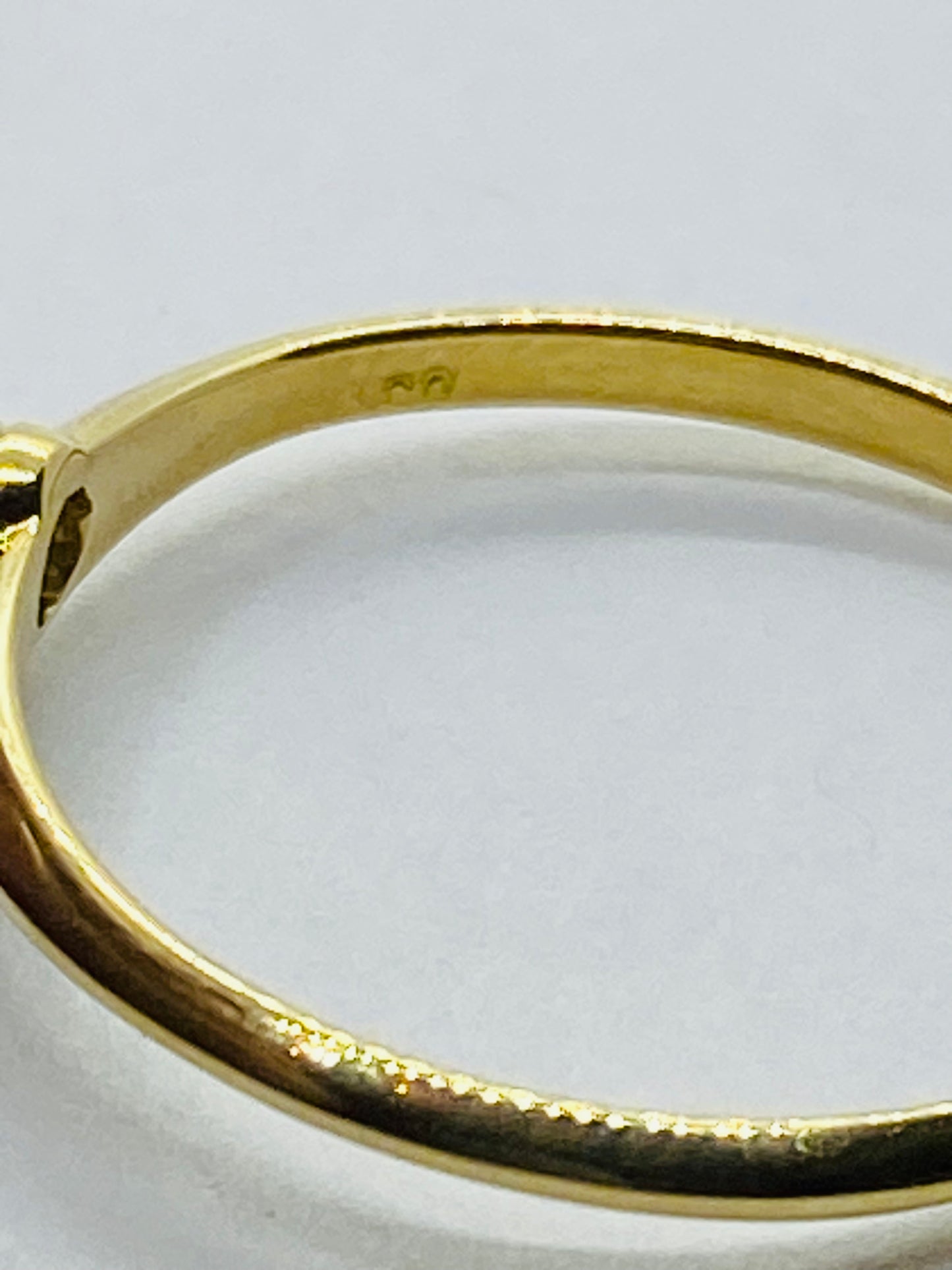 Tiffany & Co 18k Platinum .30 TCW Diamond VS1 Solitaire Engagement Ring 5.75