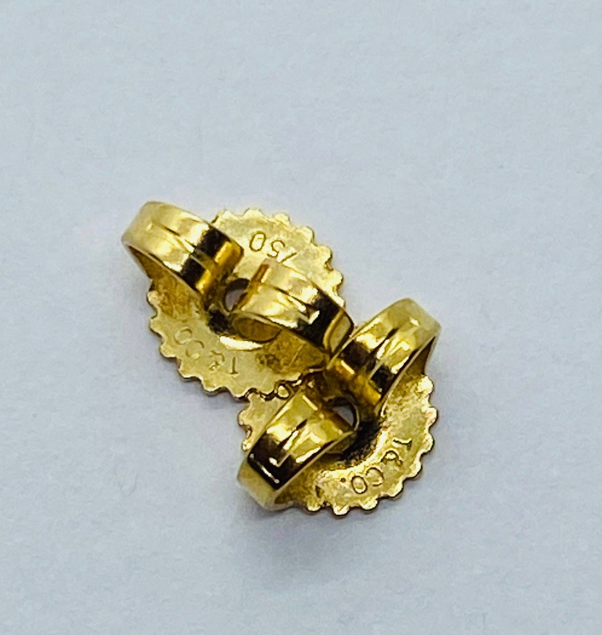 Tiffany & Co 18K Gold Twist Citrine Hoop Dangle Earrings