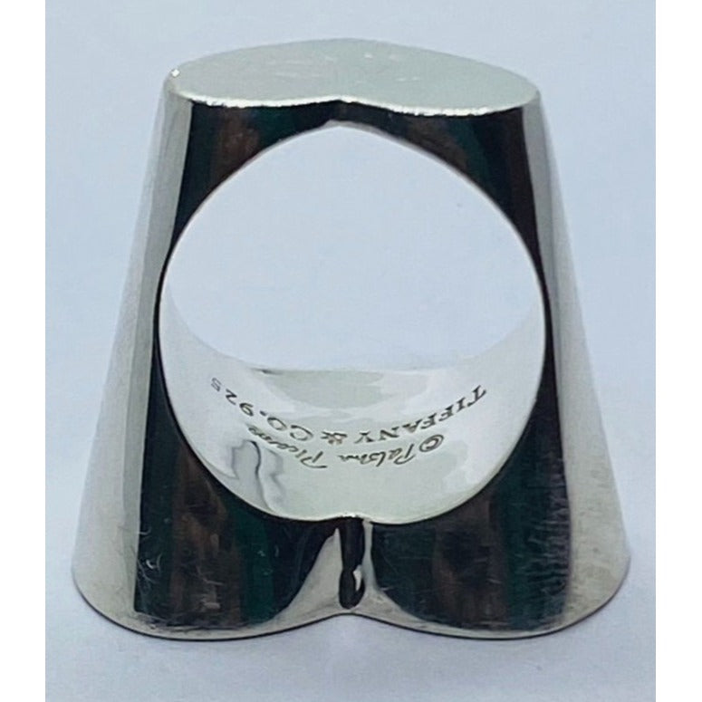 Tiffany & Co Paloma Picasso Modern Double Heart Size 7.75