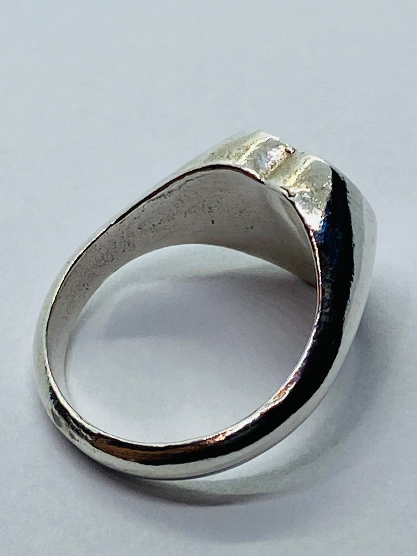 Tiffany & Co Sterling Silver 925 "Please Return To Tiffany & Co" Ring Size 5.5