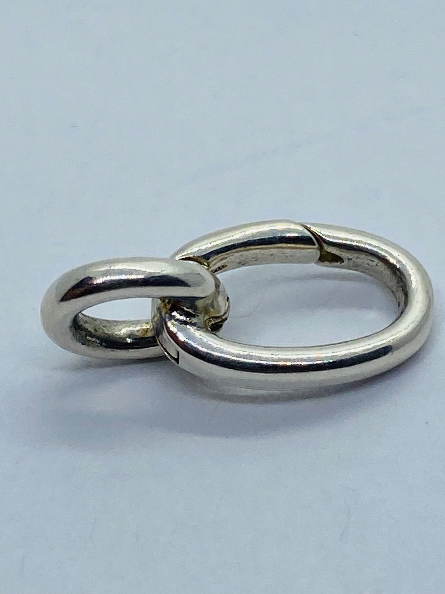 Tiffany Oval Clasping Link Spring Jump Ring Extender