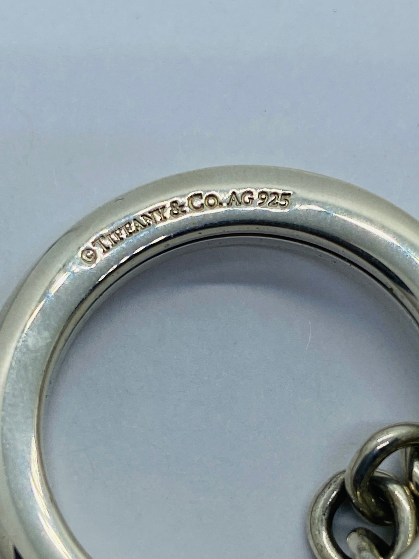 Rare Retired Large NEW YORK Key chain Key Ring 4.75” Long. Mint Condition