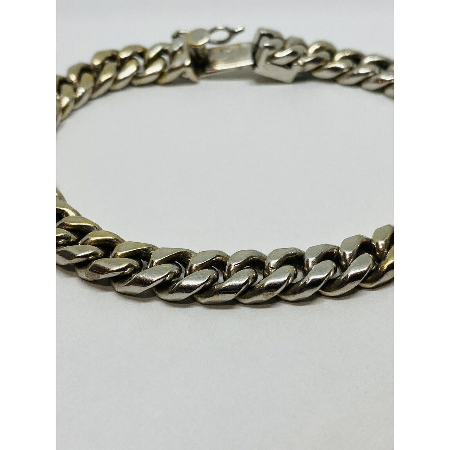 53.3 grams SOLID 14k GOLD CUBAN 8.5MM chain BRACELET 8.25”