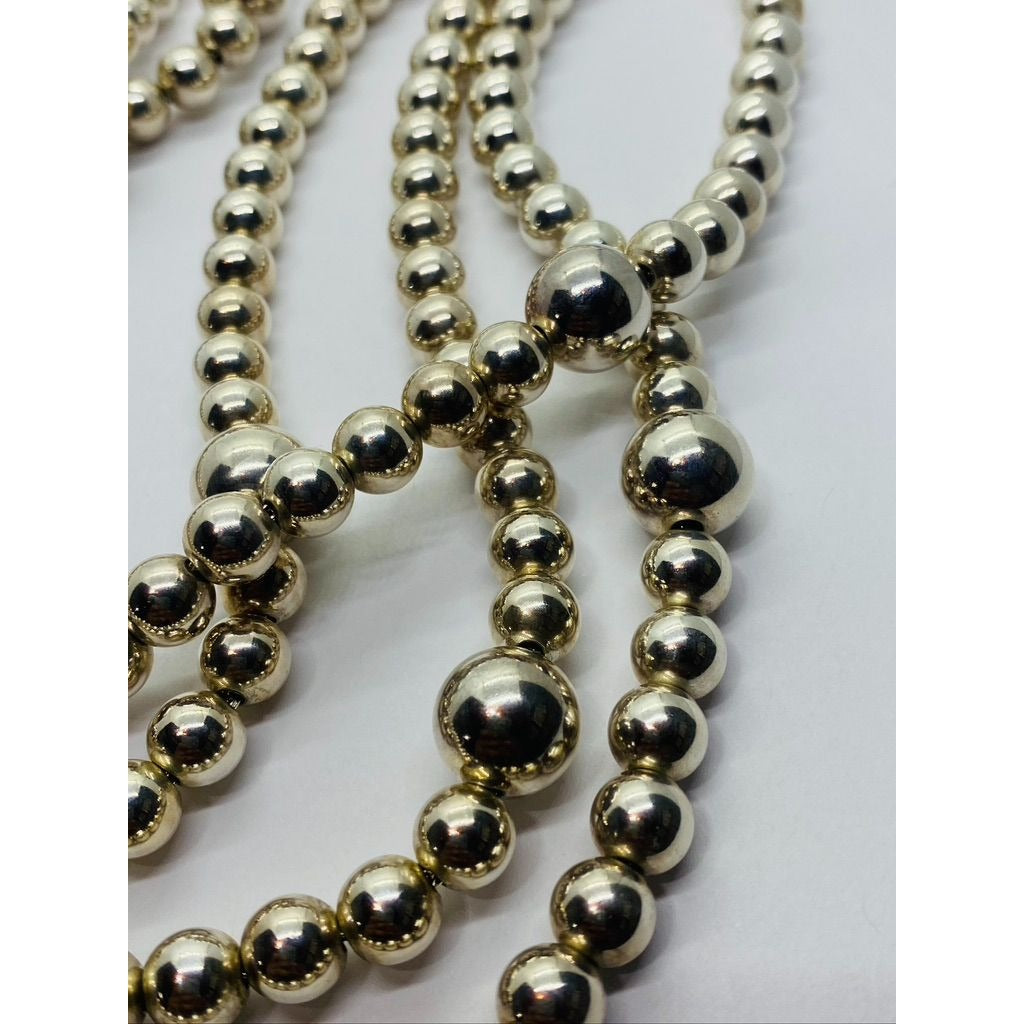 Tiffany & Co Hardwear Ball Bead 87" Extra Long Necklace RARE