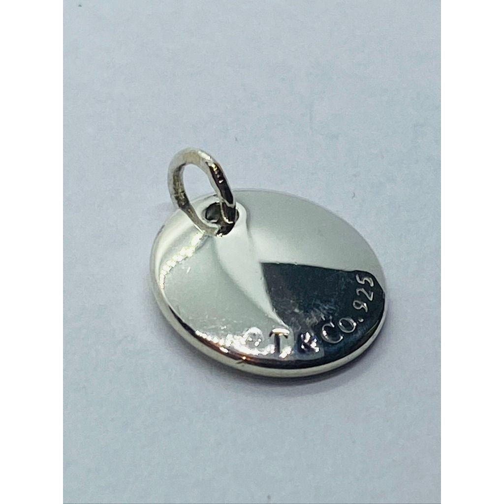 TIFFANY & CO S Initial Alphabet Sterling Silver Pendant