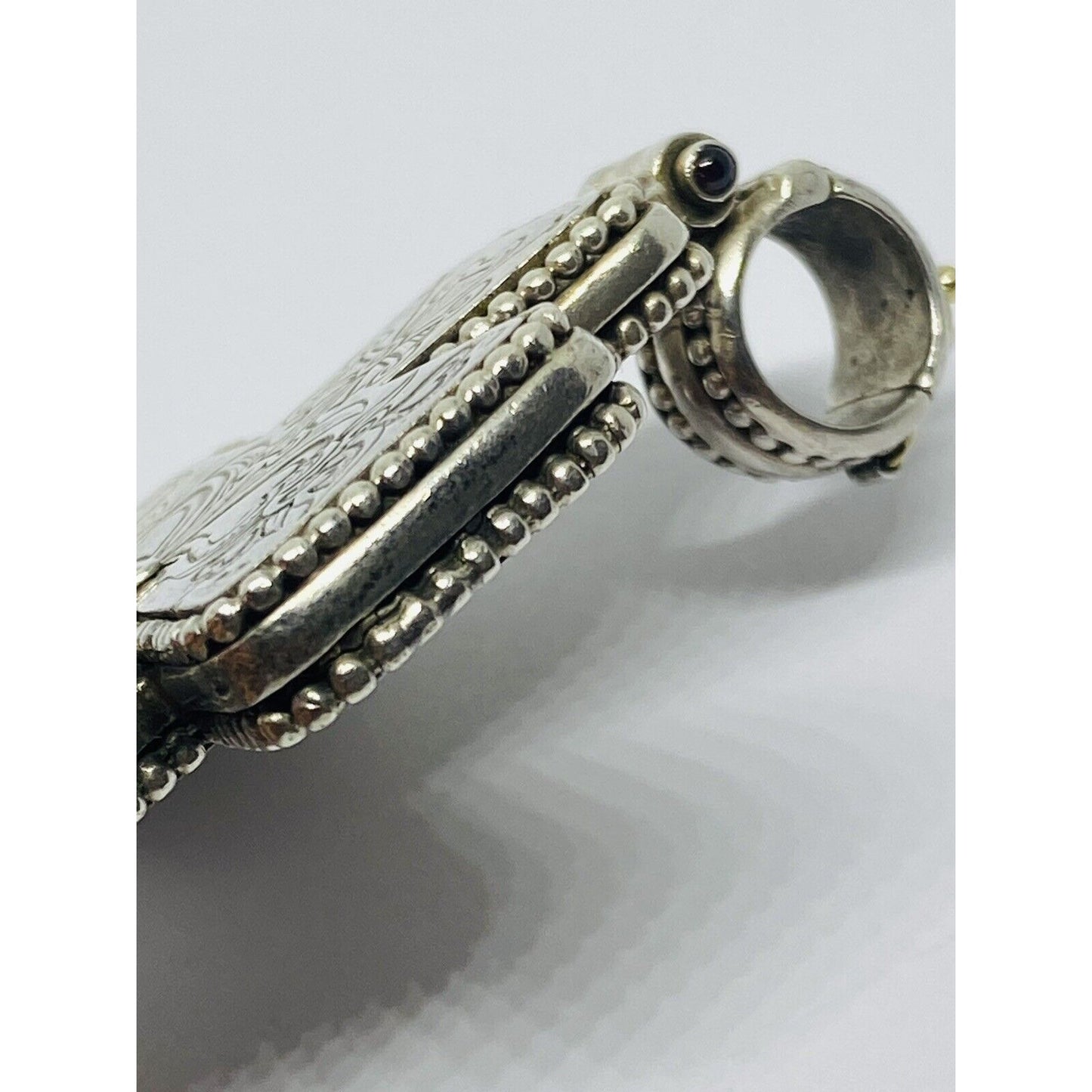 Konstantino 925 Silver Cross Pendant with Yellow Gold Accents 76x51mm HUGE HEAVY