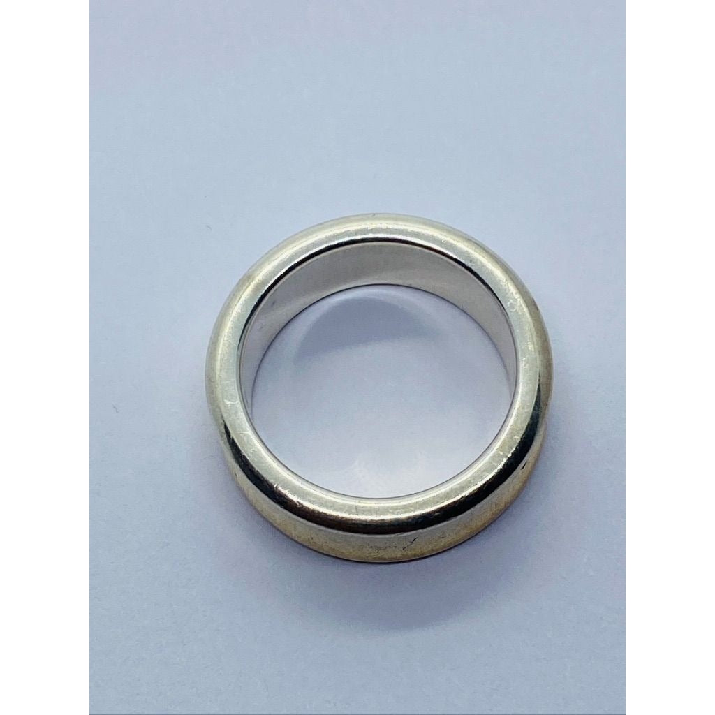 Tiffany & Co Sterling Silver 1837 Concave Ring Size 5.75