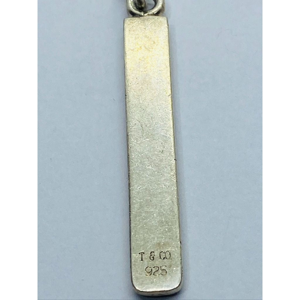 TIFFANY & Co Sterling Silver 925 Nautical Boat Flag Enamel Keychain READ