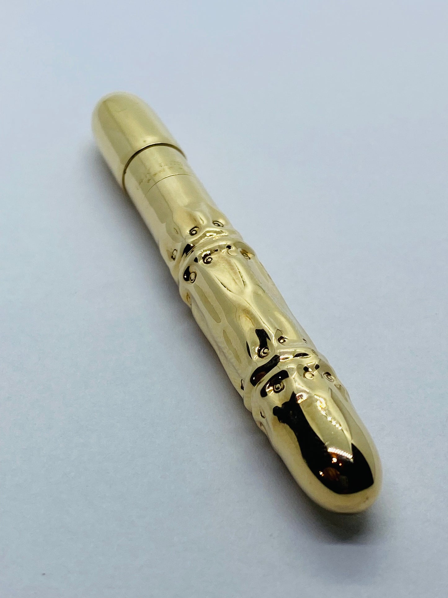 Tiffany Co 14k Vintage Bamboo Pen Brush Original Box Makeup Rare Vintage 18 Gram