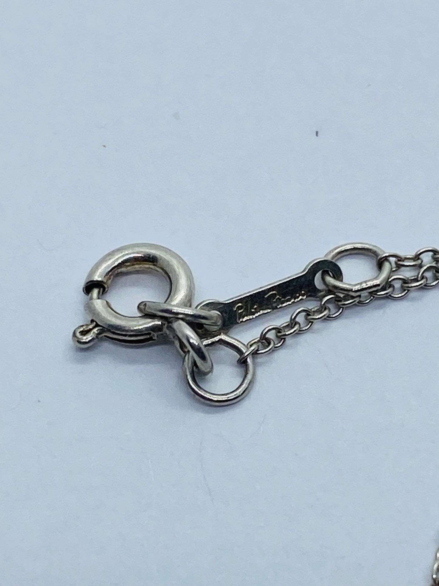 Tiffany & Co Silver 925 Picasso Large Loving Heart Pendant 18.25 Inch Necklace