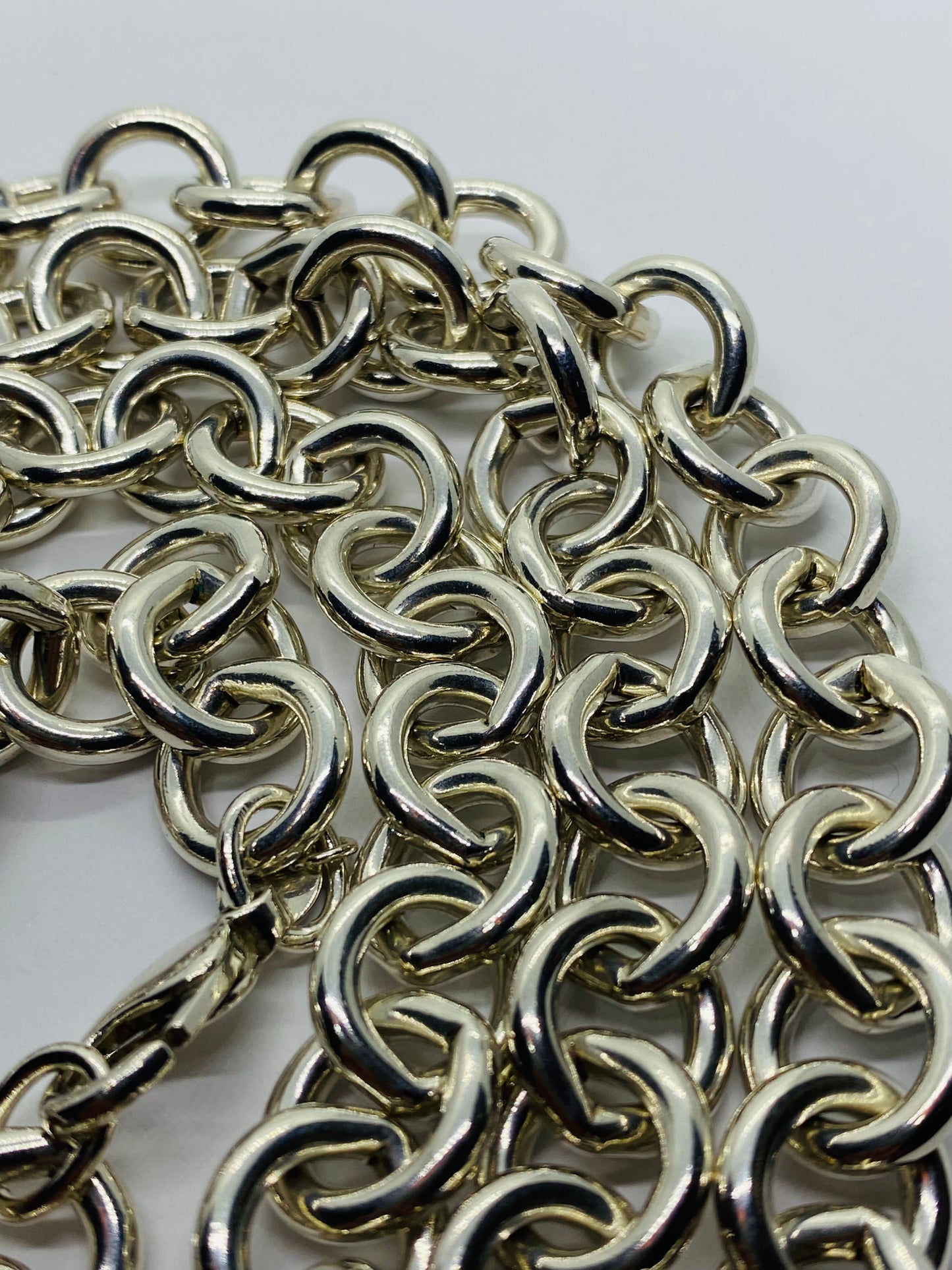 RARE Tiffany & Co. Chain Necklace Belt Vintage, 225 Grams, 30” Long AUTHENTIC