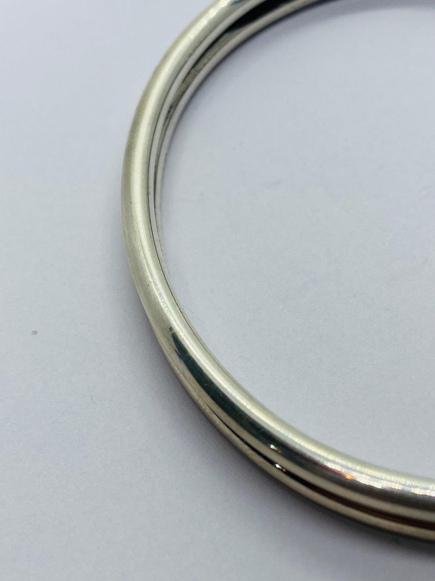 Tiffany & Co Double Coil Double Bracelet Sterling Silver 925. RARE. 7.5”