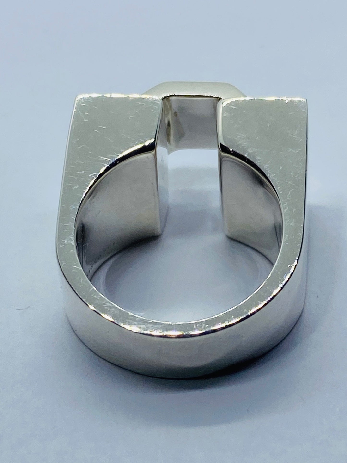 Tiffany & Co. by Don Berg geometric Architectural Geometric 7.75 Ring. Mint