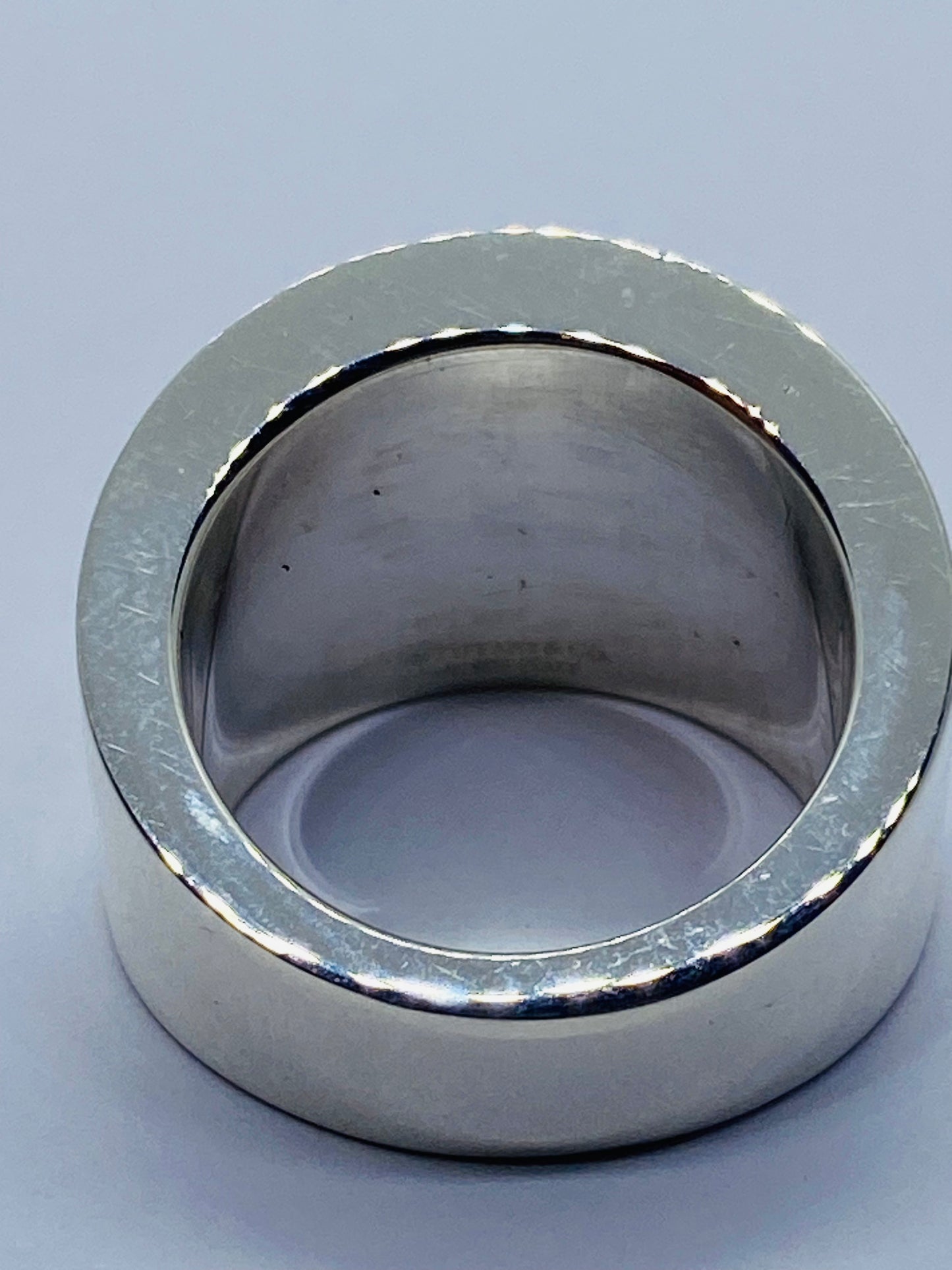 Tiffany & Co Out of Retirement Ring Heavy Dome Ring Sterling Silver 925