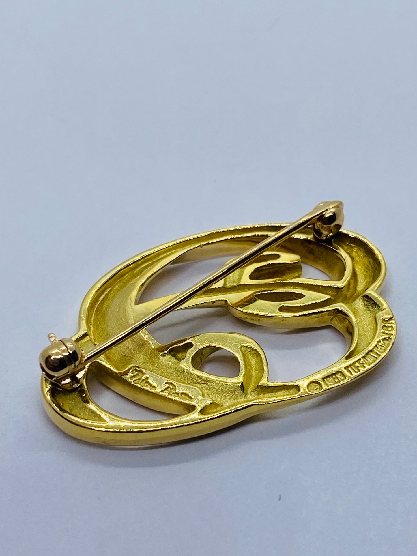 TIFFANY & CO Paloma Picasso 18K Gold 1983 6.5 Grams RARE