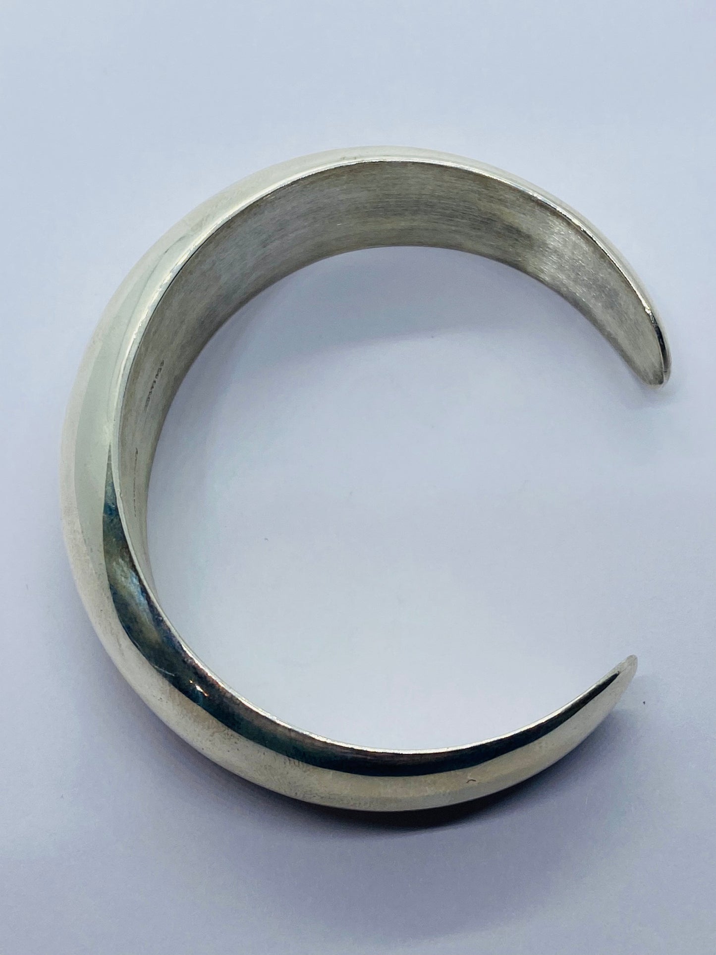 Tiffany Co Sterling Silver 925 Mexico Cuff Bracelet 5.75” 33 Grams 18MM wide